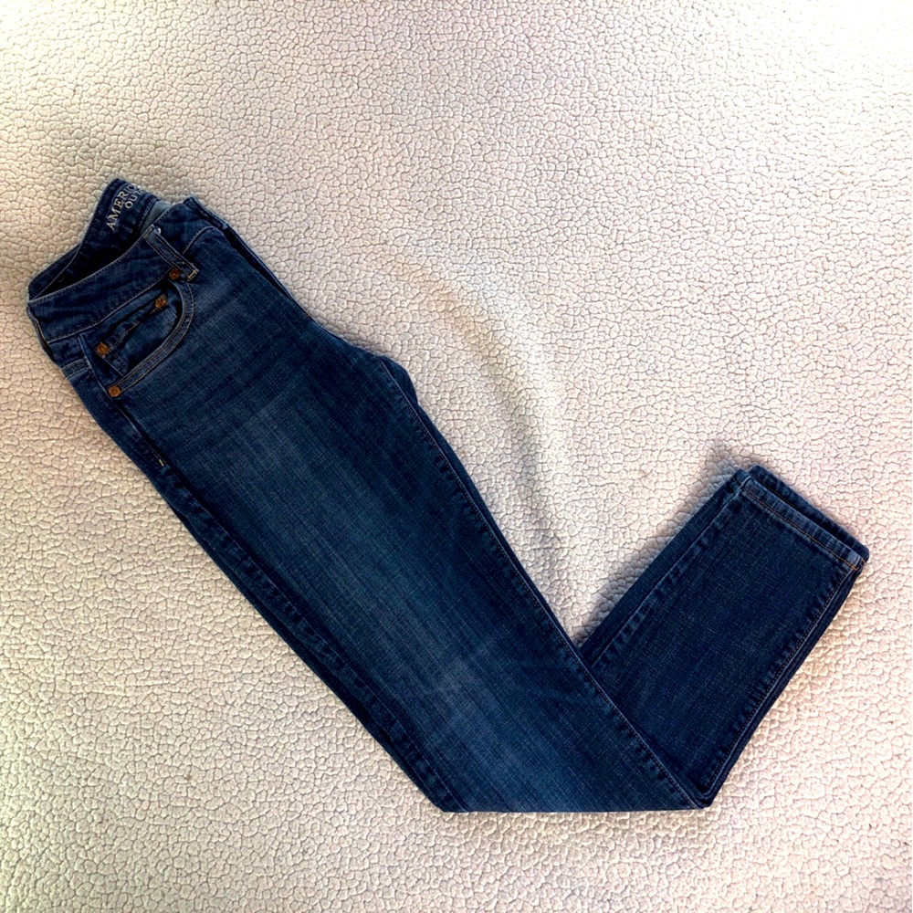 American Eagle Outfitters Women’s Hi-Rise Skinny Stretch Size 2 Regular Jeans